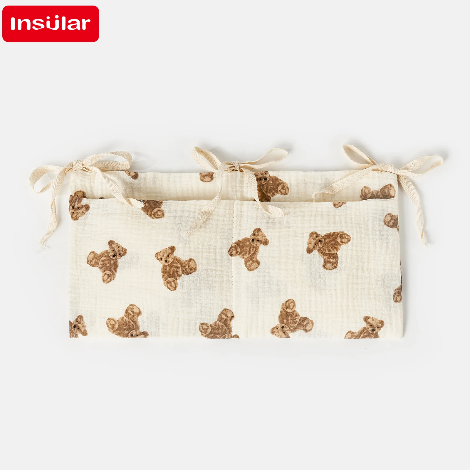 Baby Crib Organizer Cot Caddy  - Baby Puree Pouch recension och pris