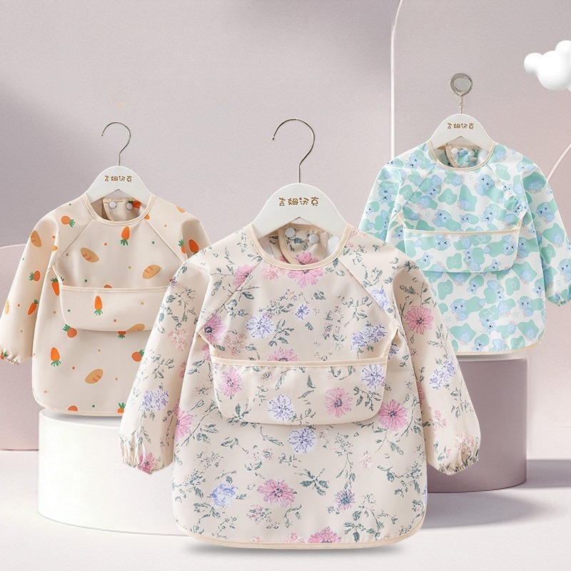 1PC Child Feeding Bib Waterpro - Baby Food Apron recension och pris
