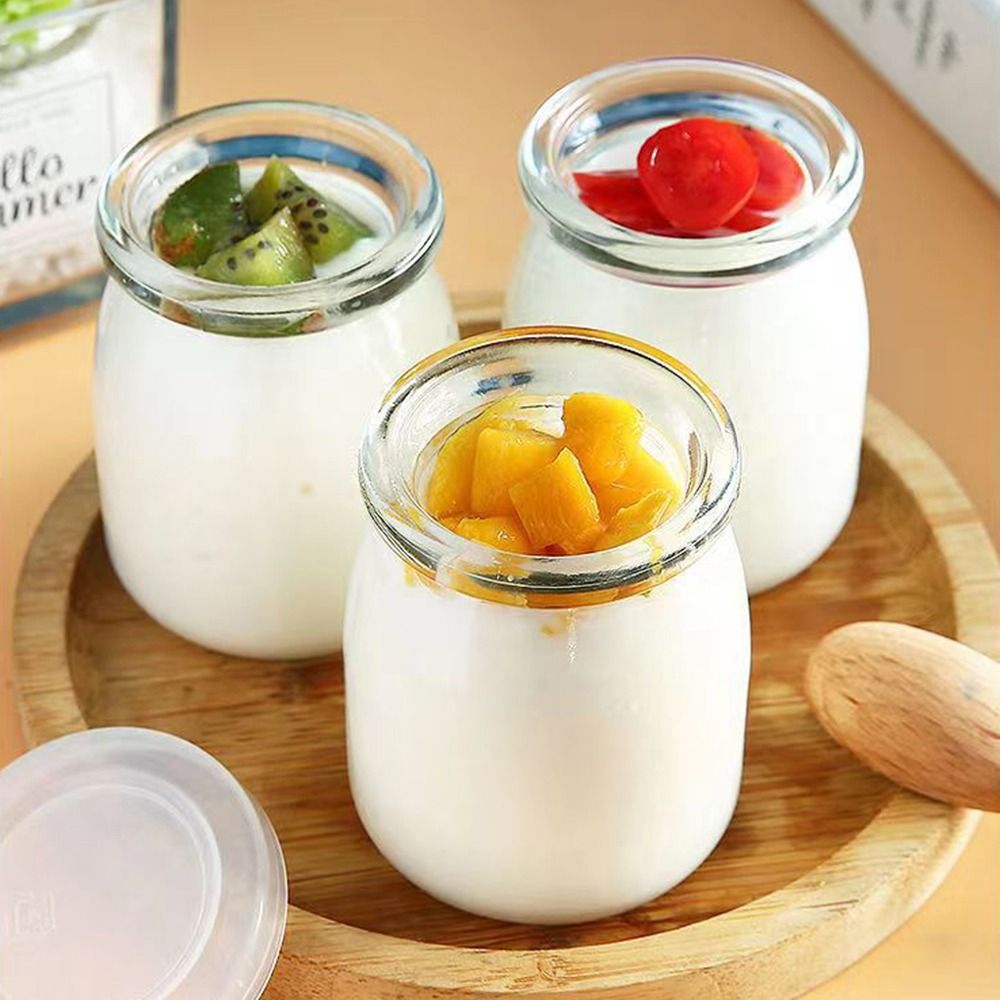 1PC 100/150/200ML Glass Storag - Baby Food Yogurt recension och pris