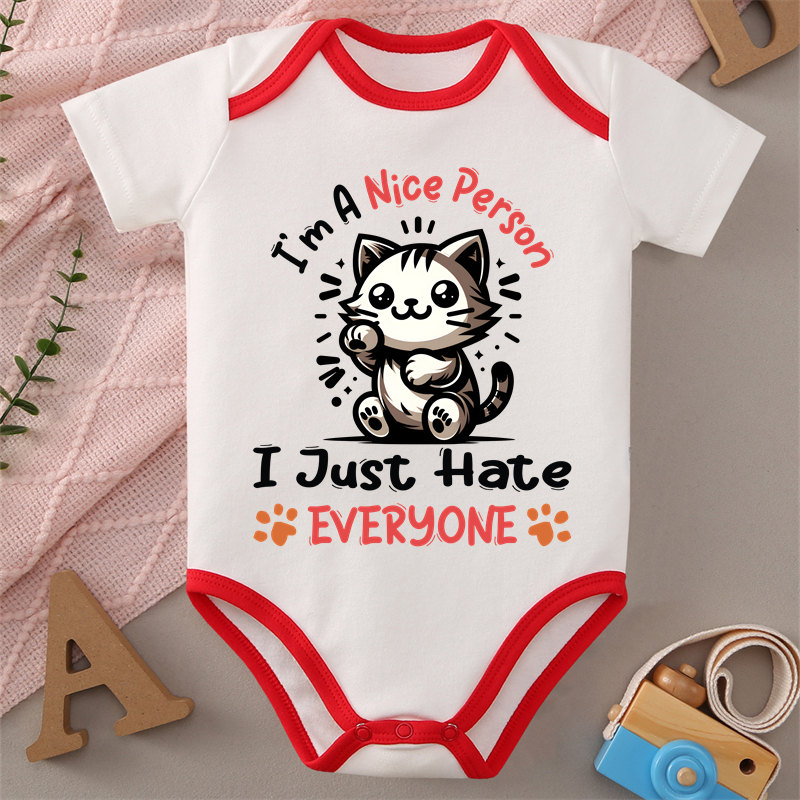 100% Cotton Onesie Don't Be Ru - Baby Food Intake recension och pris