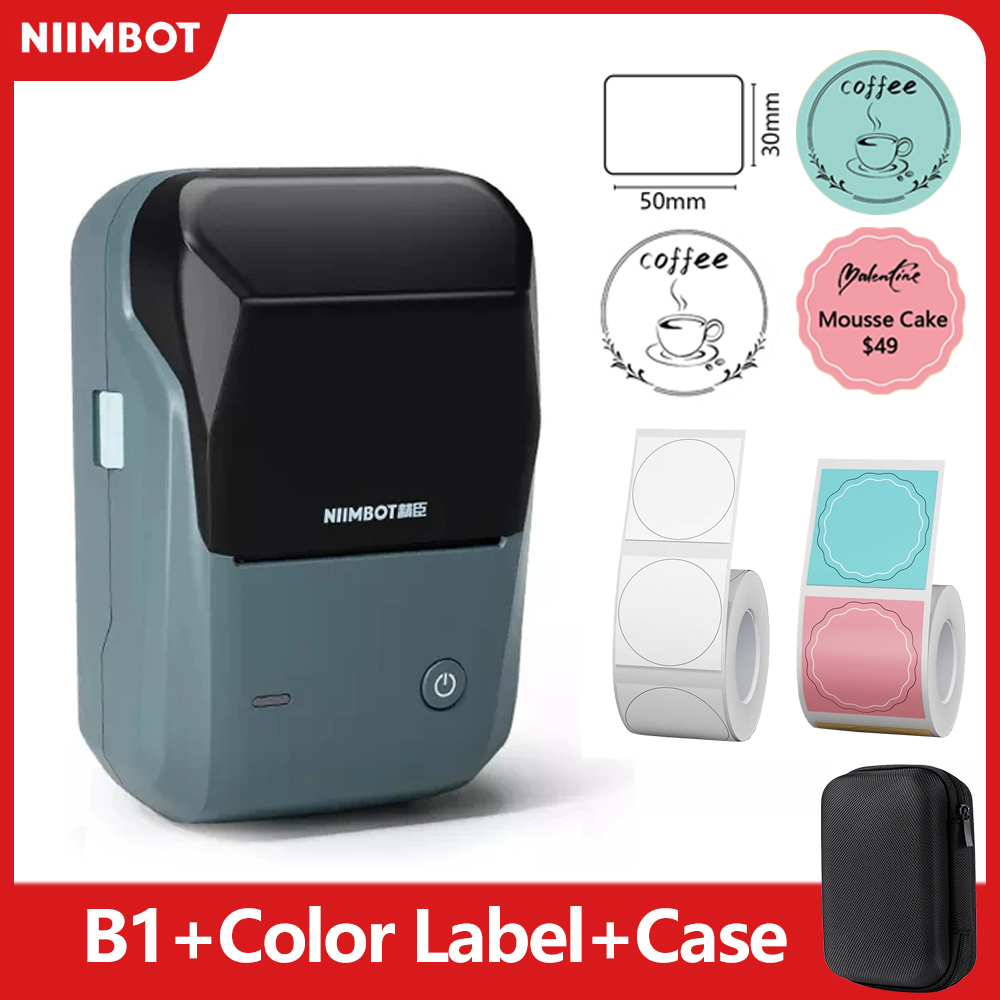 Mini Label Thermal Printer Nii - Baby Food Label recension och pris
