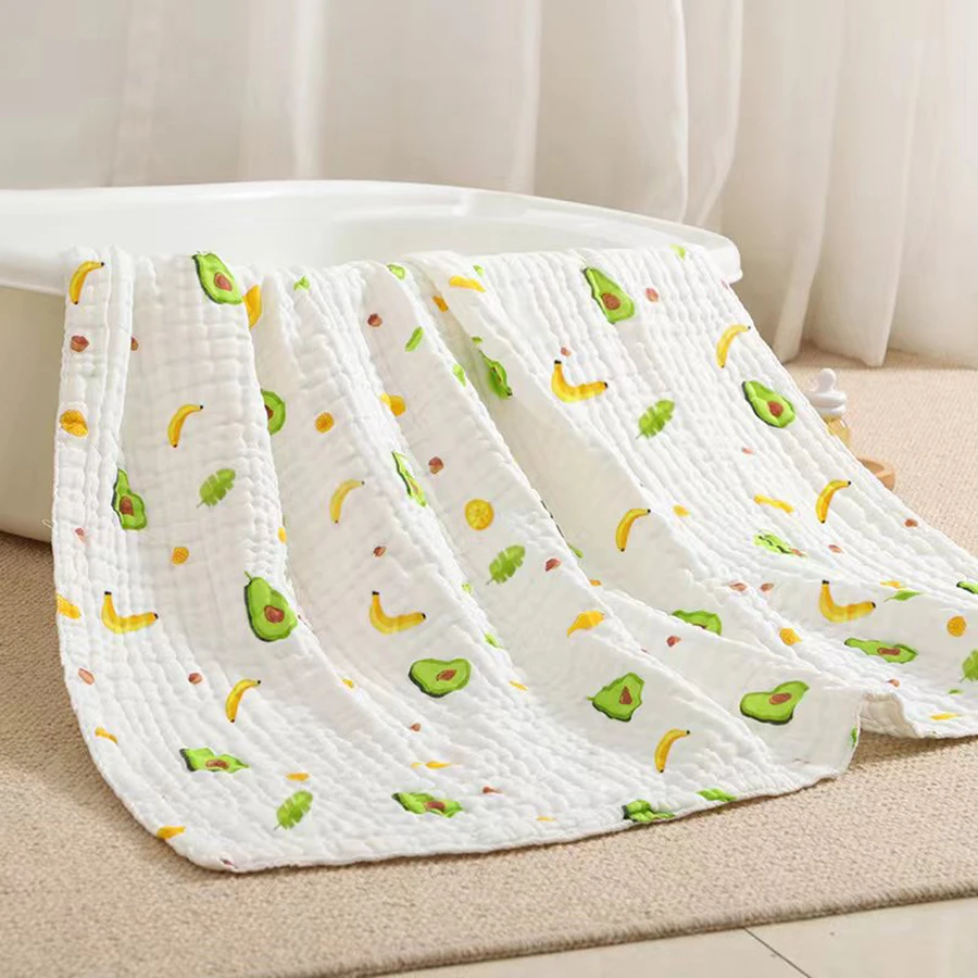 Baby Bath Towel Pure Cotton Ga - Baby Puree Pouch recension och pris