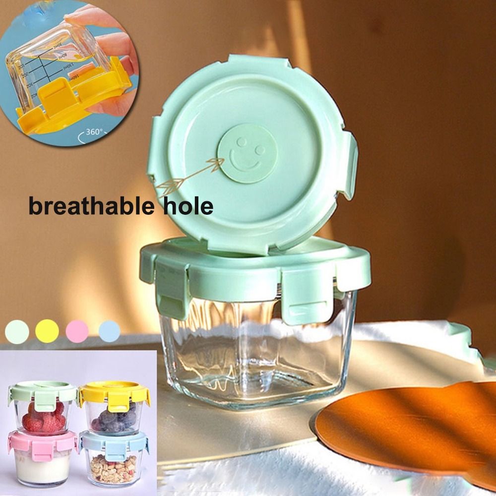 Fashion 170ml Food Storage Box - Baby Food Glass Jar recension och pris