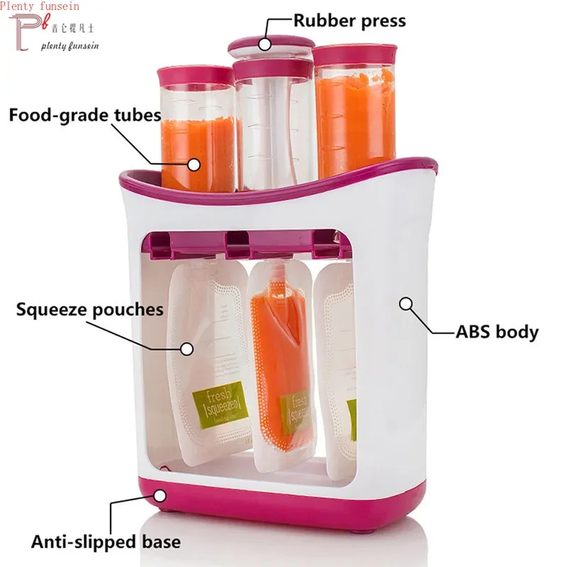 Baby Food Pouch Manual Fruit P - Baby Puree Pouch recension och pris