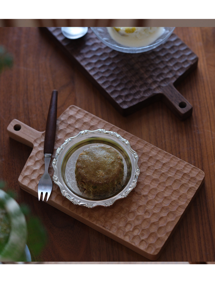 Carved Cherry Wood Small Chopp - Baby Food Japanese recension och pris