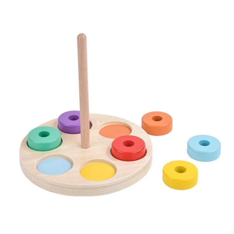 Baby Wooden Rainbow Stacking T - Baby Food Nestum recension och pris
