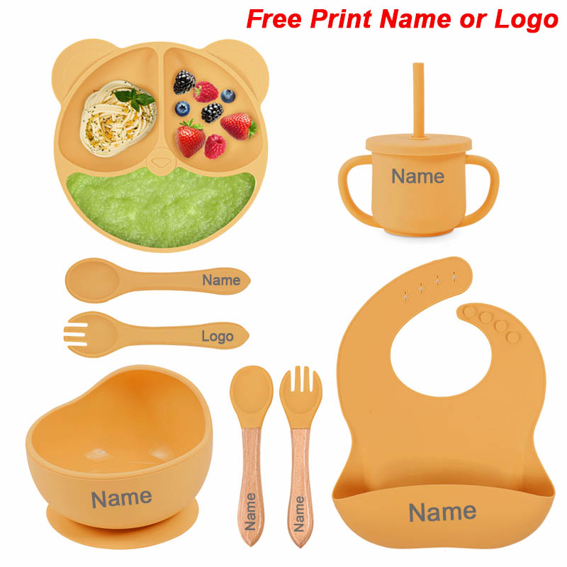 Feeding Set Silicone For Baby  - Baby Food Tray recension och pris