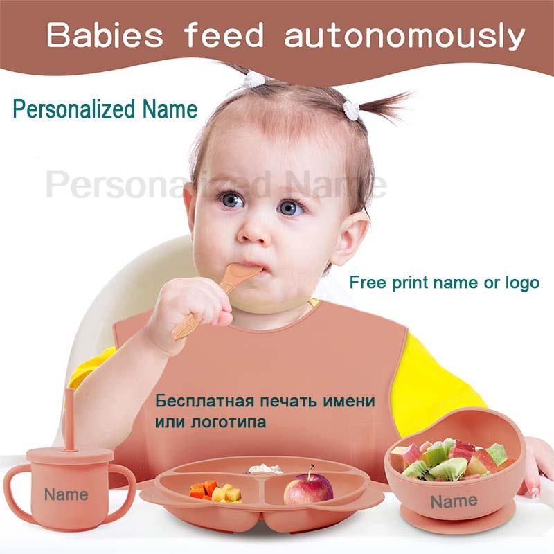 Feeding Set Silicone For Baby  - Baby Food Tray recension och pris