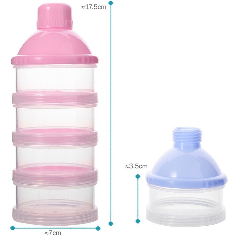 Portable Milk Powder Formula D - Baby Food Glass Jar recension och pris